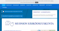 Desktop Screenshot of muonionsahkoosuuskunta.fi